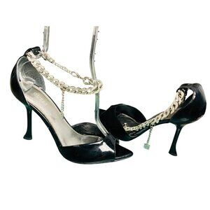 Guess women’s high heel shoes size 8.5 rhynestone straps gorgeous